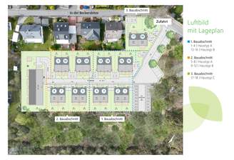 Luftbild mit Lageplan Green Home