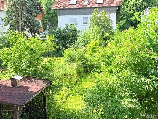 Blick zum Garten