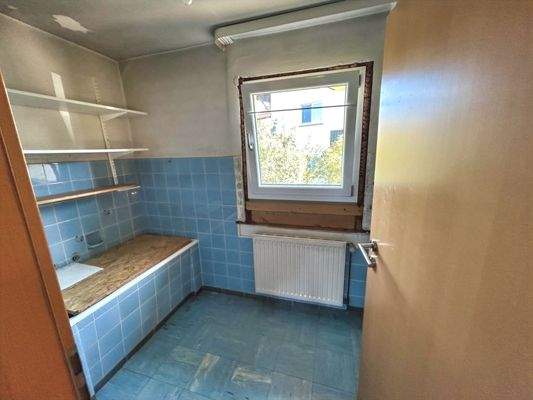 Obergeschoss: vorbereiteter Hauswirtschaftsraum