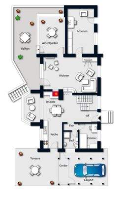 Grundriss Erdgeschoss