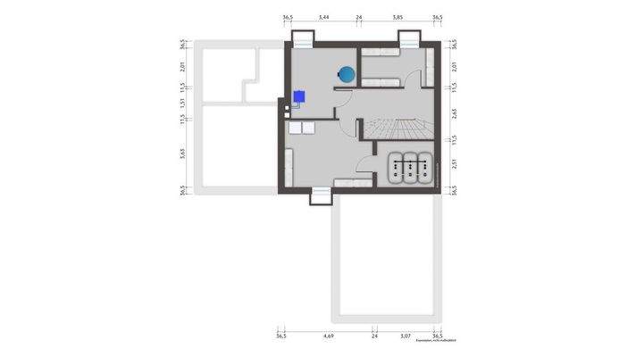 Grundriss, Kellergeschoss