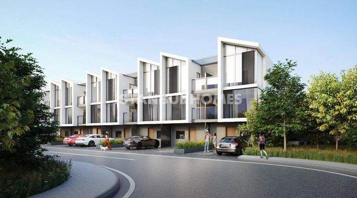 4-Bedroom Triplex Houses in Istanbul Basaksehir