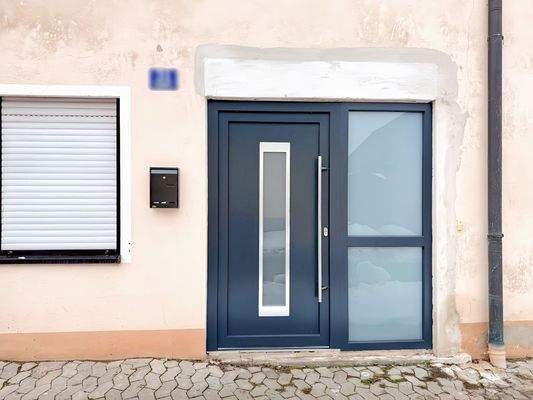 Eingangstür - Anbau