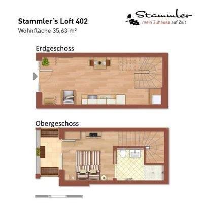 Apartment 402 - Grundriss
