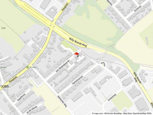 Geolyzer Kartenausschnitt