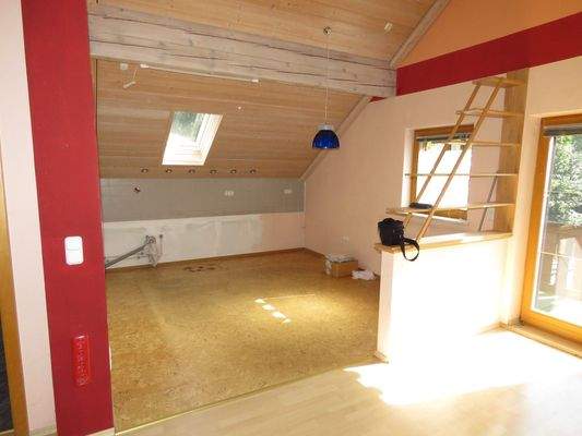 lichtdurchflutete Küche + zusätzlichem Dachfenster