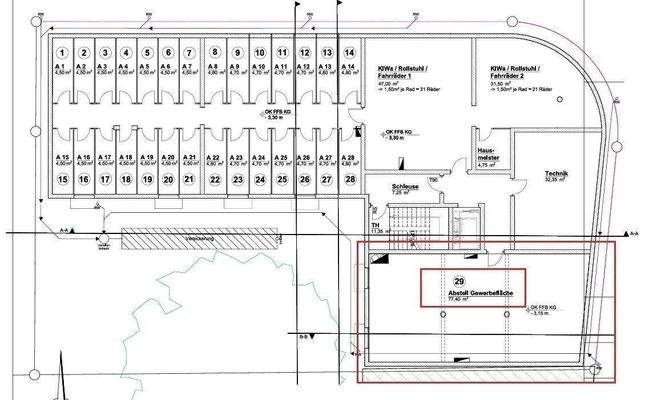 Gewerbe Abstellraum_UG_ Parkblick