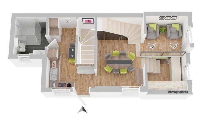 Erdgeschoss/Wohnen