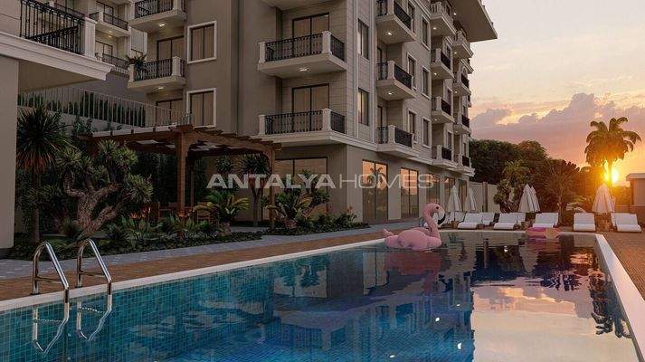 Apartments Within Walking Distance to the Beach in Alanya Konaklı