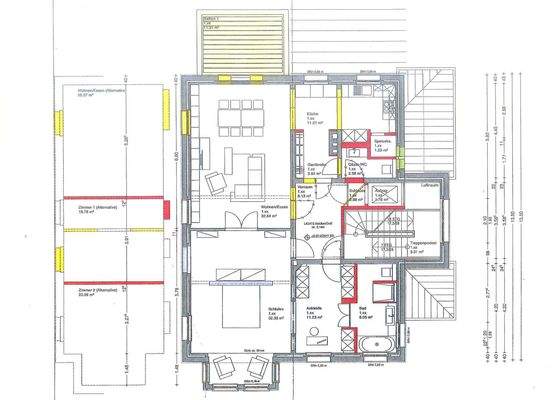 Grundriss Obergeschoss - Planung