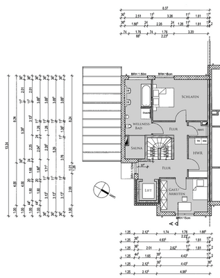 Grundriss Obergeschoss