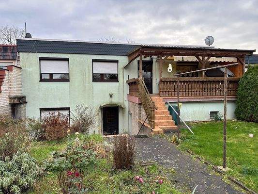 Bungalowhaus - Gartenansicht