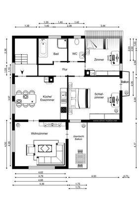 Möbilierung nicht identisch
