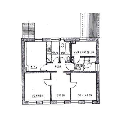 Grundriss Obergeschoss