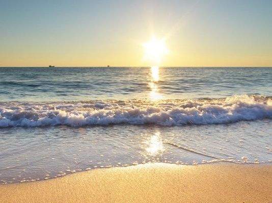 Sonnenuntergang am Meer