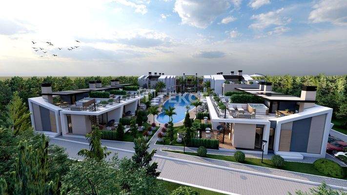 Flats in a Modern Complex in North Cyprus Lapta