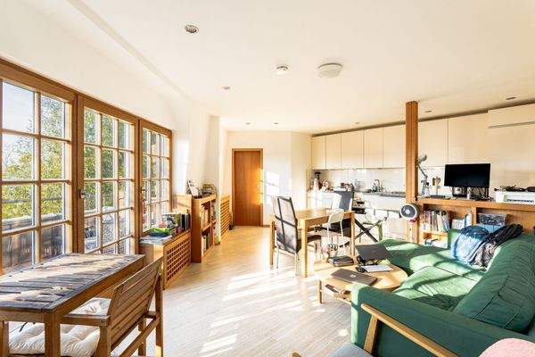 Wohn- und Küchenbereich im 2. Obergeschoss