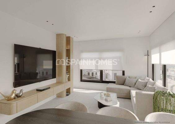 Flats with Rooftop Pool near the Beach in Santa Pola Alicante