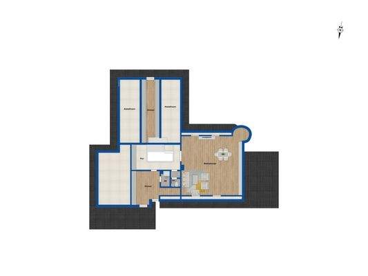 Grundriss Dachgeschoss