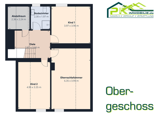 Grundriss Obergschoss