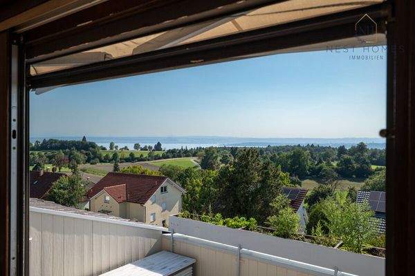 Balkon mit Seeblick