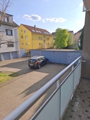 Ausblick Balkon