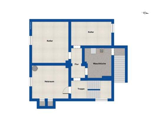 Grundriss Kellergeschoss