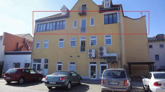 Ansicht Parkplatzseite