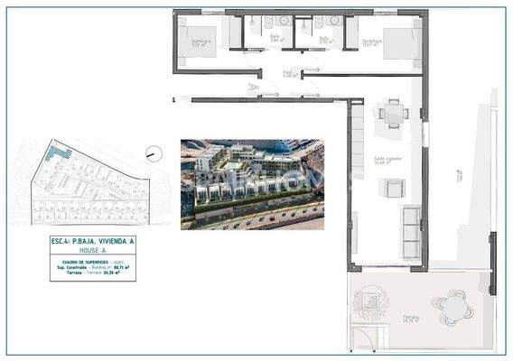 Real Estate in a Complex with a Pool in Águilas Murcia