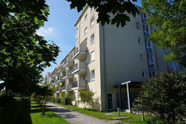 Die Wohnanlage von außen