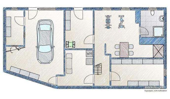 Grundriss Untergeschoss