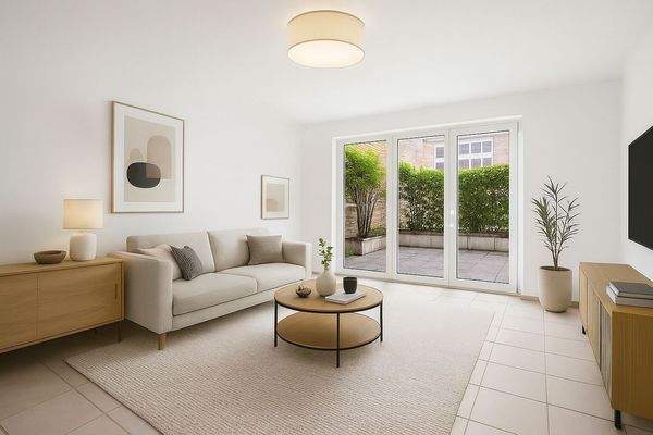 Visualisierung Wohnzimmer