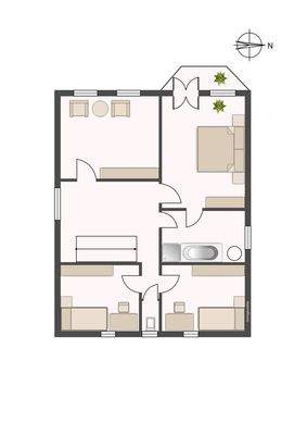 Haupthaus Obergeschoss