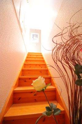 Treppe zur 2. OG