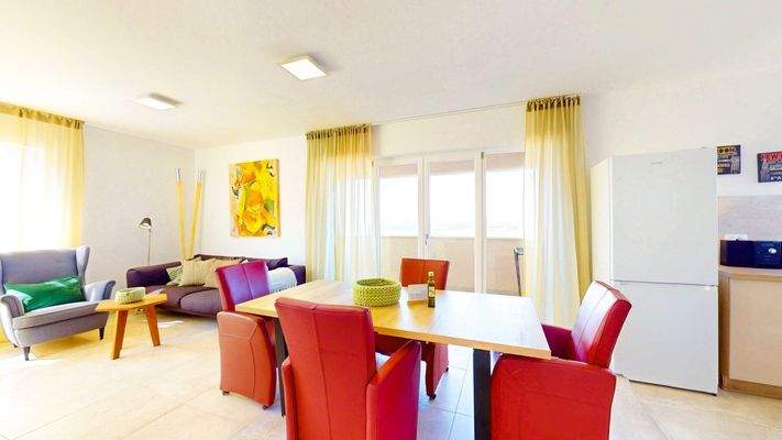 Wohnen/Essen/Kochen - Haus oben