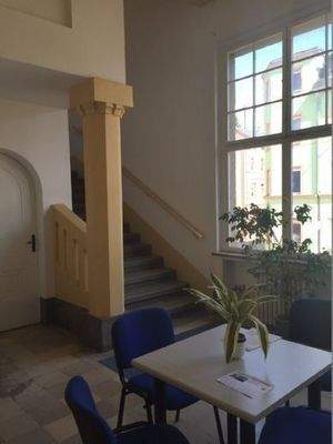 Blick Treppe zum 1.OG