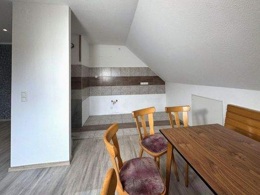 Küche im Obergeschoss