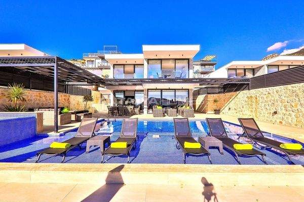 Pool Villa with Uninterrupted Sea View in Kaş Kalkan