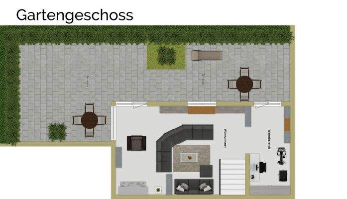 Gartengeschoss/Untergeschoss