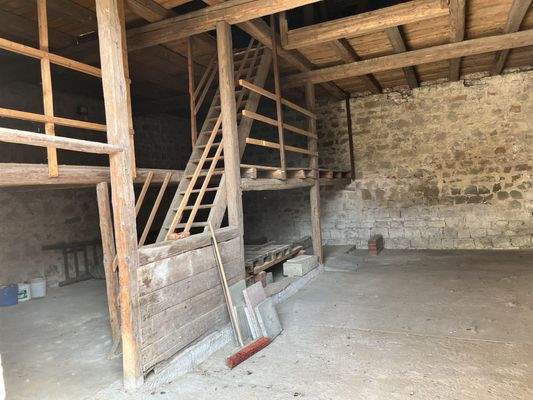 Scheune mit mehreren Ebenen