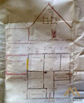 Grundriss und Ansicht - Abweichungen vorhanden