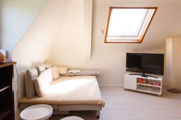 Das Mansardenzimmer im DG