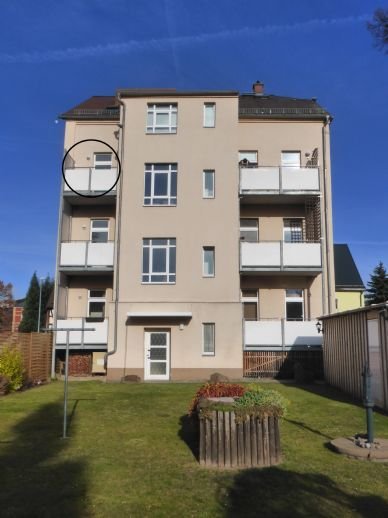 2-Raumwohnung mit Balkon nach Süden, ruhig gelegen, viel Grün