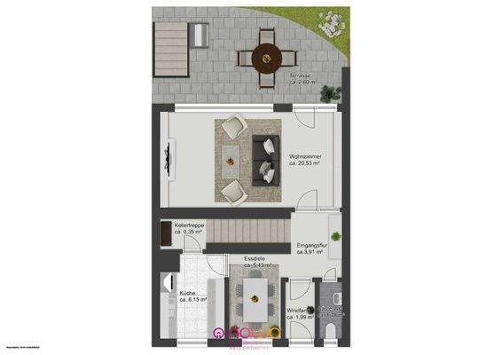 Grundriss Erdgeschoss