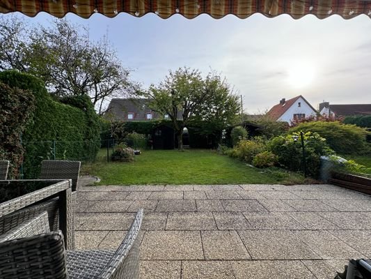 Sicht zum Garten-Südseite