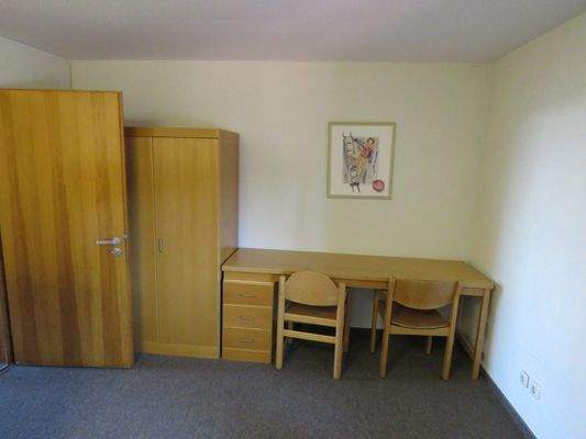 Arbeitsplatz im Schlafzimmer 