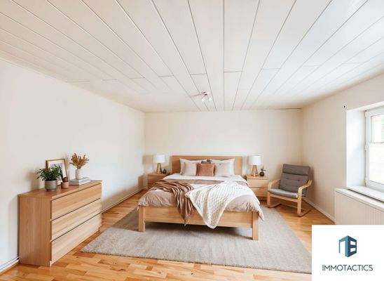 Schlafen Haus 2 OG - (KI generiert)