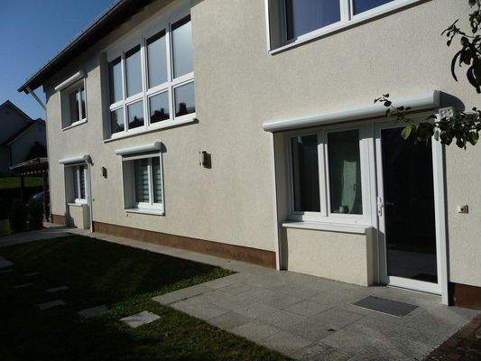 Eingang Terrassenwohnung