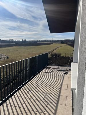 Balkon und Aussicht