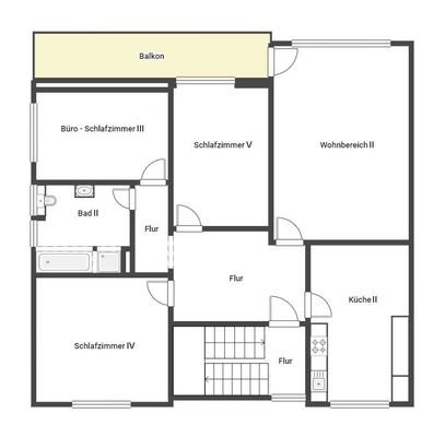 Grundriss 2.Obergeschoss
